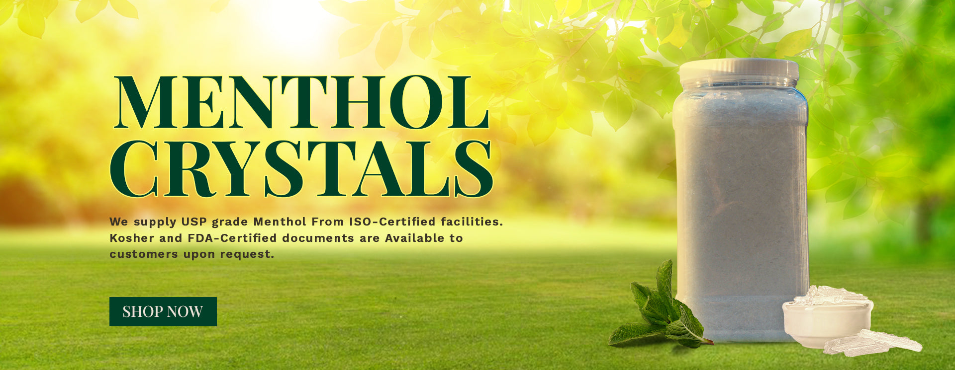 Menthol Crystals